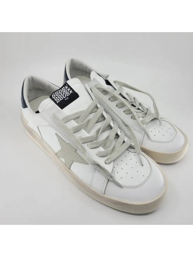 Stardan Black Tab Low Top Sneakers White - GOLDEN GOOSE - BALAAN 2