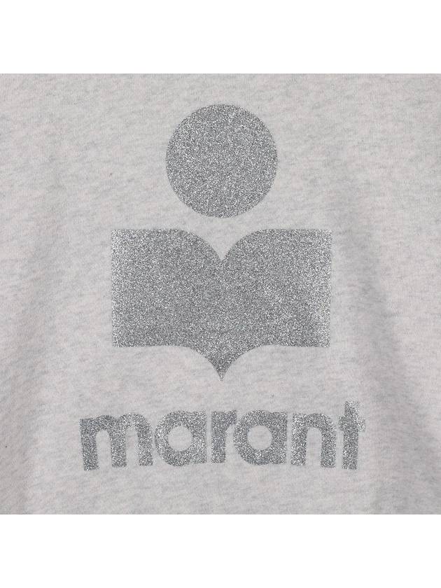 Moby Logo Print Sweatshirt Ecru - ISABEL MARANT - BALAAN 5