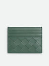 Intrecciato Leather Card Wallet Aloe - BOTTEGA VENETA - BALAAN 2