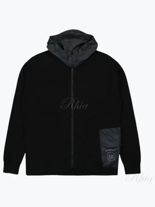 Metropolis Series Zip-Up Hoodie Black - CP COMPANY - BALAAN 2