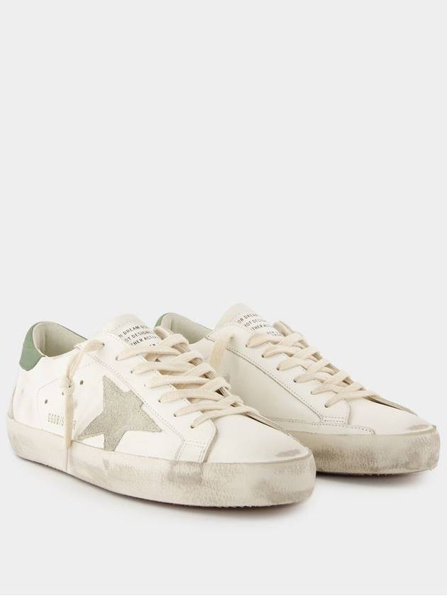 Super Star Sneakers - Golden Goose Deluxe Brand - Leather - White - GOLDEN GOOSE - BALAAN 2