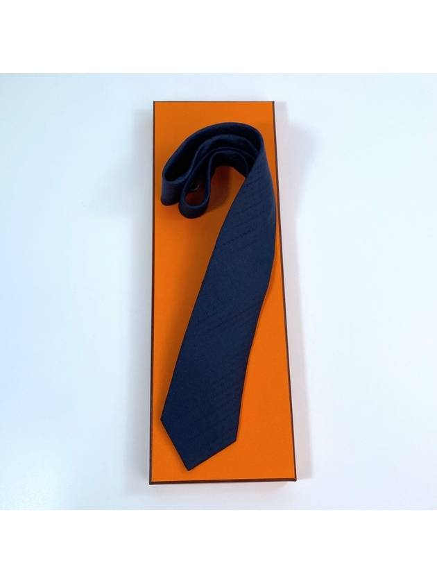 Faconnee H Tie Marine - HERMES - BALAAN 6