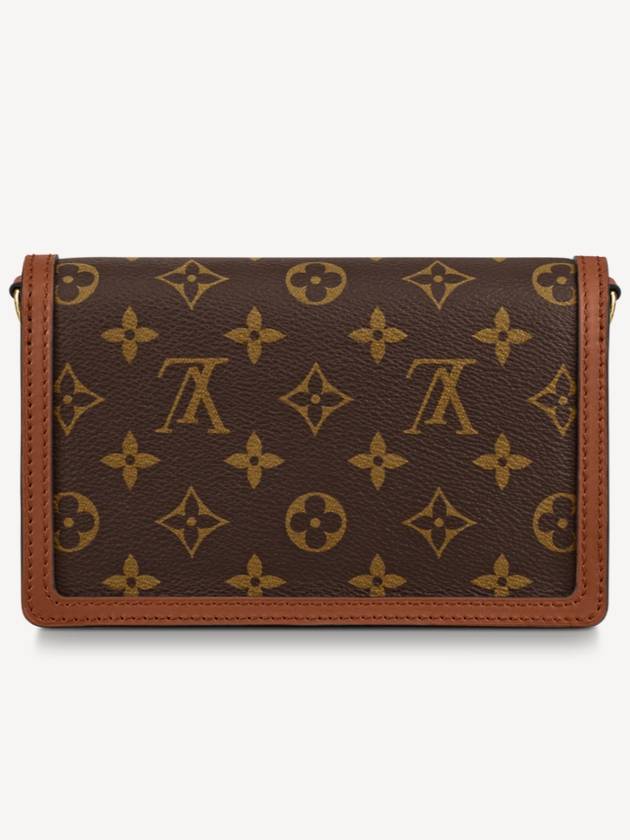 Dauphine Chain Long Wallet Brown - LOUIS VUITTON - BALAAN 6