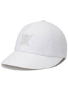 Official W CIRCLE POINT BALLCAP WH - ANEWGOLF - BALAAN 1