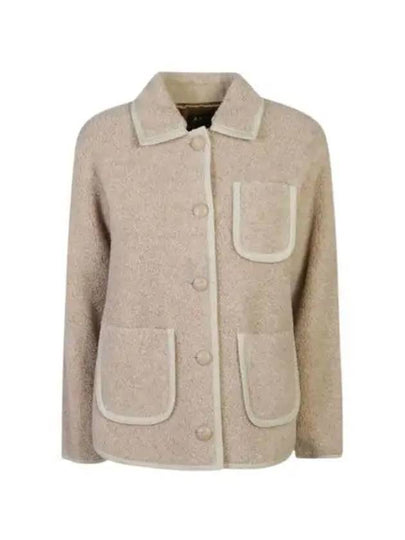 Esther Wool Jacket Rosy Beige - A.P.C. - BALAAN 2