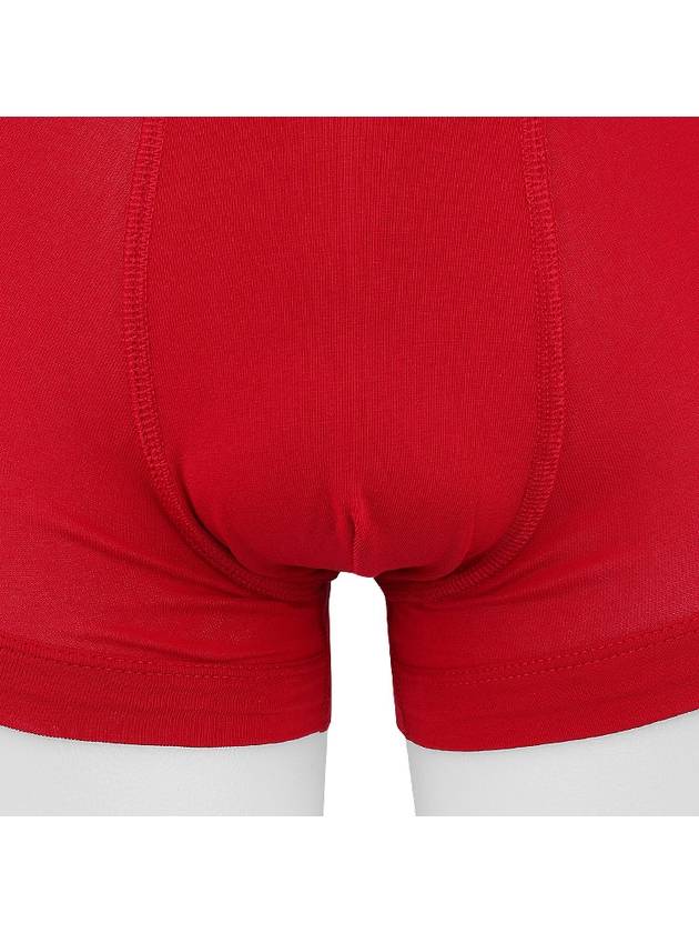 Men's Logo Trunk Briefs Red - EMPORIO ARMANI - BALAAN 7