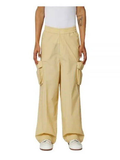 Elastic Cargo Straight Pants Beige - SUNNEI - BALAAN 2