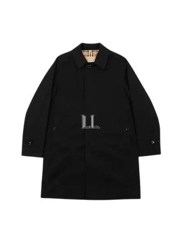 Mid-Length Camden Heritage Car Coat Black - BURBERRY - BALAAN 2