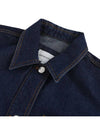 Workwear denim jacket MW02111 WW0081 P470 - MAISON KITSUNE - BALAAN 3