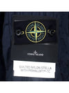 Men's Stella Wappen Patch Quilted Jacket Navy - STONE ISLAND - BALAAN 7