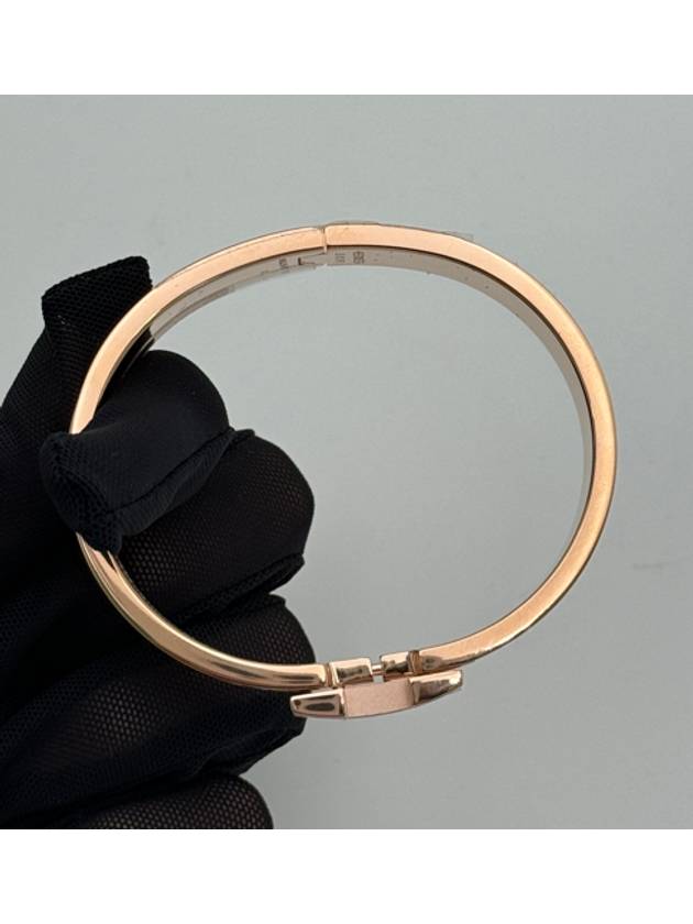 Clic H Bracelet Rose Gold - HERMES - BALAAN 6