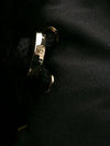 Ballistic Bomber Jacket Black Fox Fur Gold Metal Black - MOOSE KNUCKLES - BALAAN 6