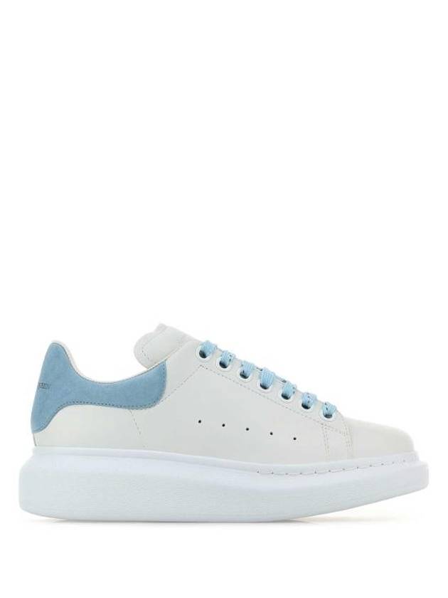 Oversized Low-Top Sneakers Blue White - ALEXANDER MCQUEEN - BALAAN 1