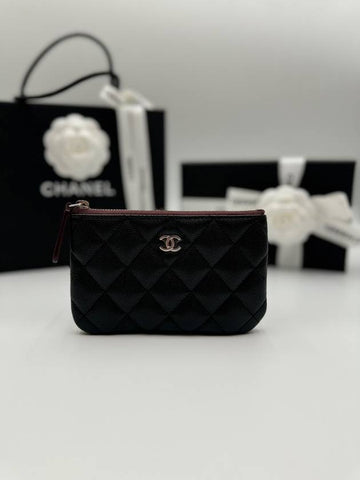 Classic Mini Pouch Small Caviar Black Eunjang AP4020 - CHANEL - BALAAN 1