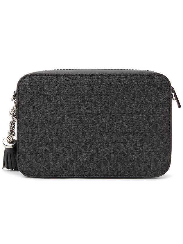 Ginny Medium Logo Cross Bag Black - MICHAEL KORS - BALAAN 5