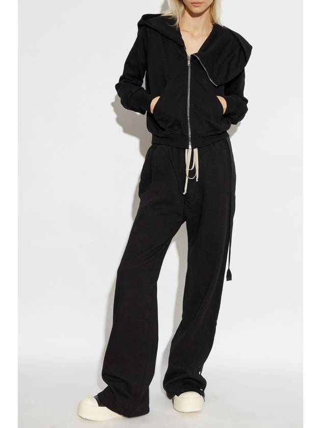 Rick Owens DRKSHDW Sweatpants Pusher, Women's, Black - RICK OWENS - BALAAN 2