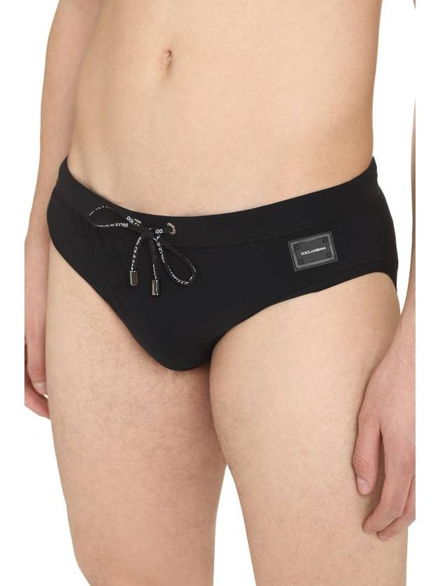 Men's Swim Briefs Black - DOLCE&GABBANA - BALAAN 7