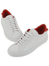 Tennis Red Tab Low Top Sneakers White - GIVENCHY - BALAAN.