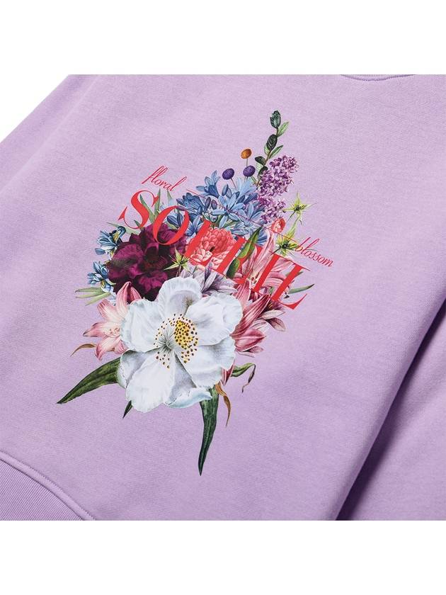 Brushed Options Soleil Blossom Bouquet Sweat Shirts LAVENDER - LE SOLEIL MATINEE - BALAAN 3