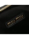 Matelasse Nappa Leather Shoulder Bag Black - MIU MIU - BALAAN 6