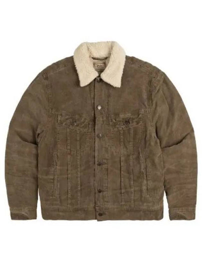 Corduroy Trucker Jacket Brown - POLO RALPH LAUREN - BALAAN 2