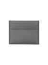 Classic Grain Leather Zipped Card Holder Charcoal - MULBERRY - BALAAN 3