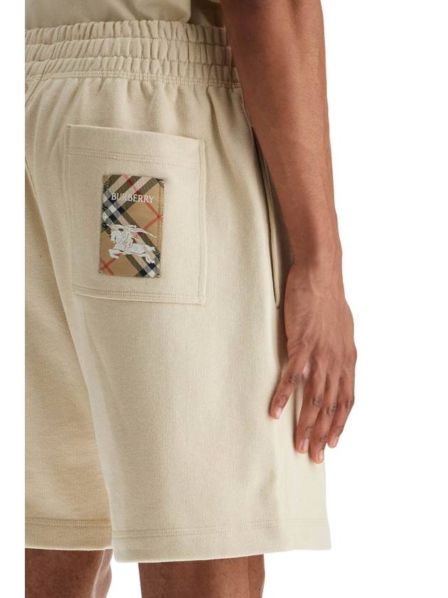 cotton bermuda shorts for - BURBERRY - BALAAN 4