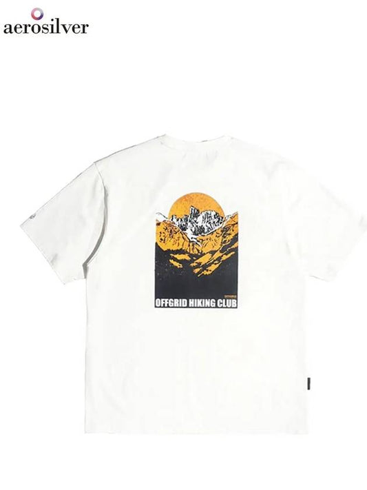 OHC Mountain Peak Graphic TShirt White - OFFGRID - BALAAN 2