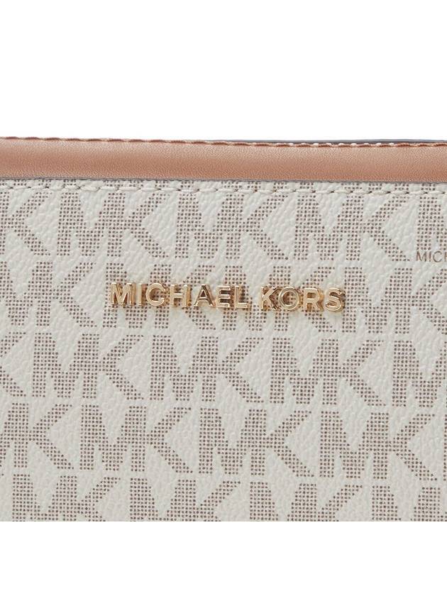 Jet Set Medium Camera Cross Bag Beige - MICHAEL KORS - BALAAN 8