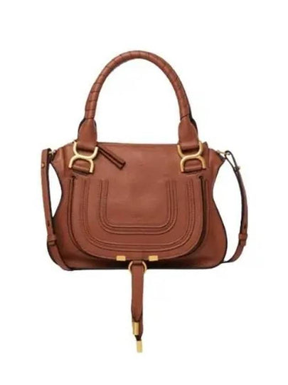 Marcie Small Double Carry Tote Bag Brown - CHLOE - BALAAN 2