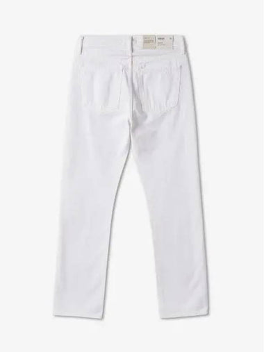 Mia Denim Straight Jeans White - AGOLDE - BALAAN 1