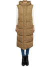 Zimino Padded Vest Brown - MAX MARA - BALAAN 2