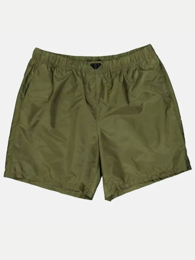 24 UB372 S OOO 1WQ9 F0161 Logo Swim Trunks - PRADA - BALAAN 1