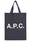 Eco Lou Logo Tote Bag Navy - A.P.C. - BALAAN 2