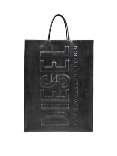 DSL 3D embossed logo tote bag X09927P6870 - DIESEL - BALAAN 2