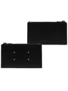 Stitched Multi-Function Leather Card Wallet Black - MAISON MARGIELA - BALAAN 2