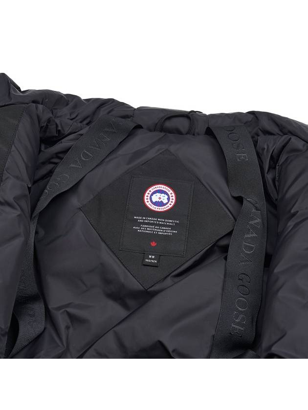 Chilliwack Down Bomber Jacket Black - CANADA GOOSE - BALAAN 10