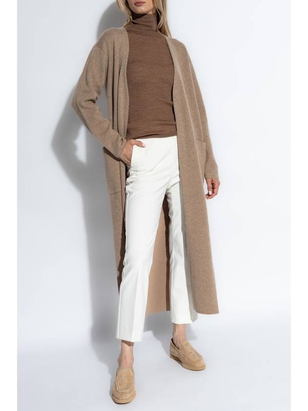 Gestro V Neck Belted Single Coat Beige - MAX MARA - BALAAN 3