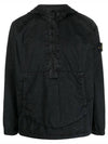 Brushed Cotton Anorak Black - STONE ISLAND - BALAAN 2