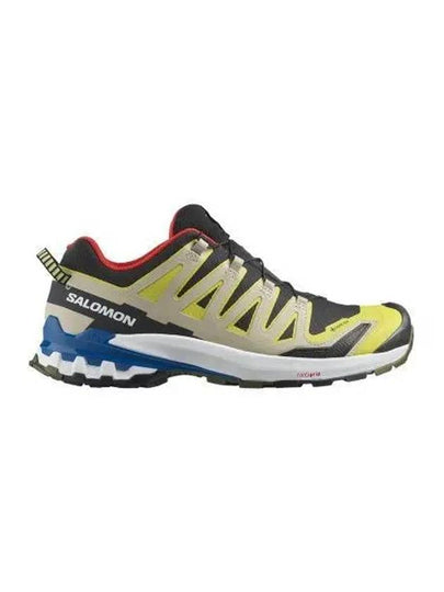 XA Pro 3D V9 GTX Low Top Sneakers Black Buttercup Lapis Blue - SALOMON - BALAAN 2