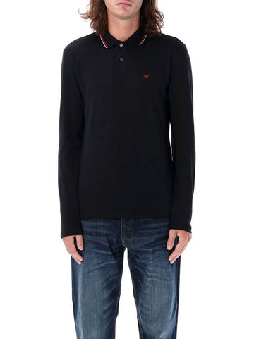 Emporio Armani Long Sleeves Polo Shirt - EMPORIO ARMANI - BALAAN 1