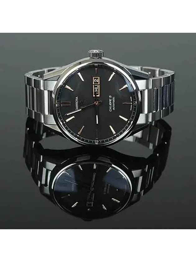 WAR201C BA0723 Caliber 5 Carrera Day Date Automatic 41MM Men s Steel Watch - TAG HEUER - BALAAN 2