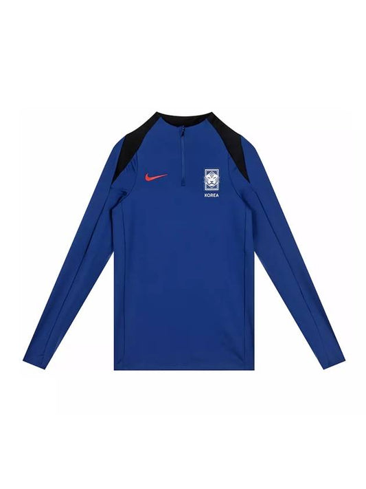 Korea Strike Dry Fit Soccer Long Sleeves T Shirt Blue - NIKE - BALAAN 1