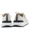 Stretch Knit Low Top Sneakers White - BRUNELLO CUCINELLI - BALAAN 5