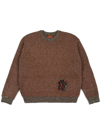 Car house knit red brown I5WN03RB - IOEDLE - BALAAN 2