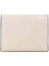 Compact V Logo Signature Calfskin Half Wallet Ivory - VALENTINO - BALAAN 4