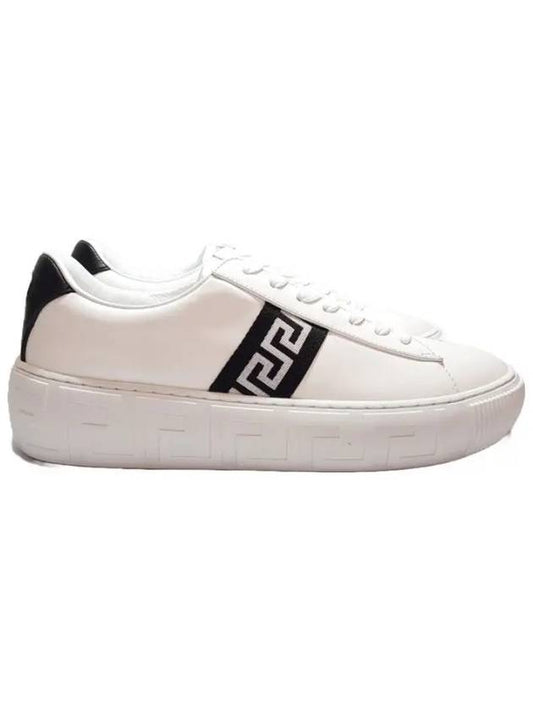 Pattern Point Low Top Sneakers White - VERSACE - BALAAN 2