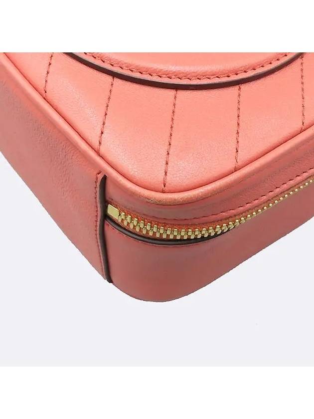 744434 Pink leather blondie top handle tote bag shoulder strap 2WAY - GUCCI - BALAAN 5