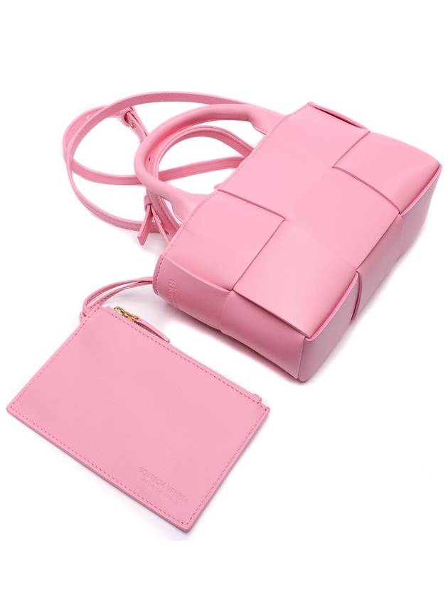 Candy Acro Intrecciato Tote Bag Pink - BOTTEGA VENETA - BALAAN 6