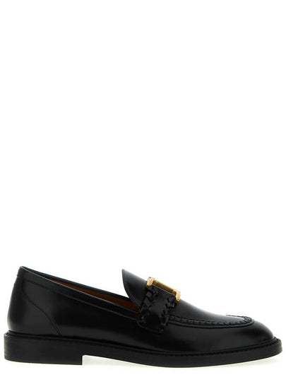 Marcie Calfskin Loafers Black - CHLOE - BALAAN 2